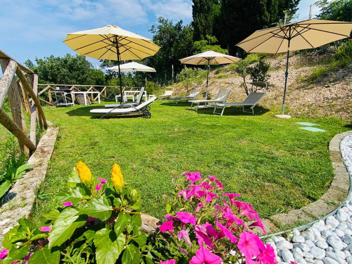 Villa Poggio Ulivo Pool-Apartments Rivoli Veronese Exterior foto